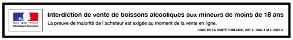 Vente d'alcool interdite aux mineurs